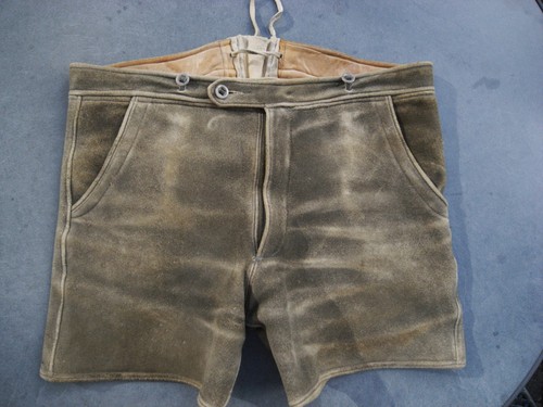 Lederhose hirschleder oder - lederhose,