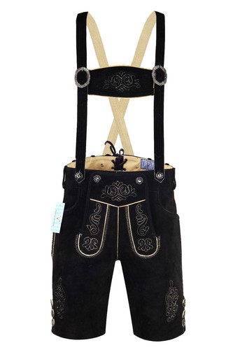 Herren trachtenlederhose kurz - trachtenlederhose,