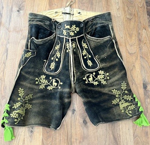Alte lederhose hirschlederhose - lederhose,