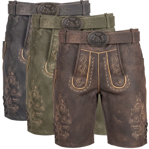 Herren lederhose emil kurz - herren,