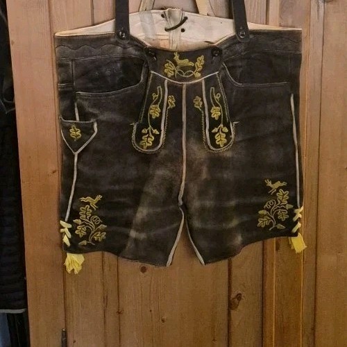 Kurze hirschlederhose herren - kurze,