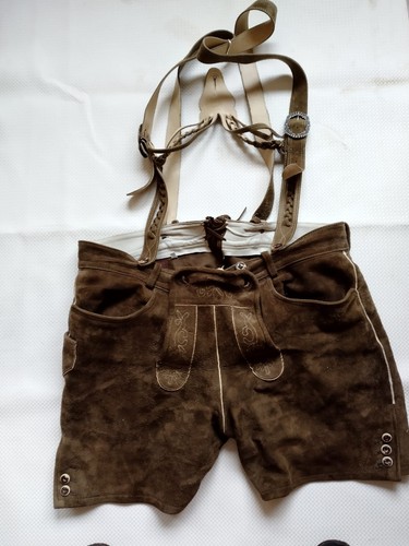 Lederhose kurz größe 52 - kurz,