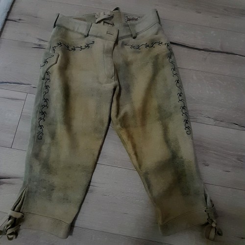 Lederhose hirschleder 40 - hirschleder,