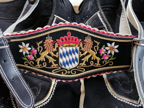 Lederhose hirschleder lang - lederhose,