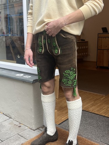 Rothirsch handbestickt - rothirsch,