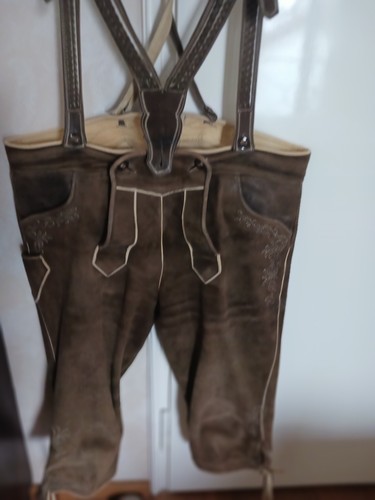 Hirschlederhose größe xxl - größe,
