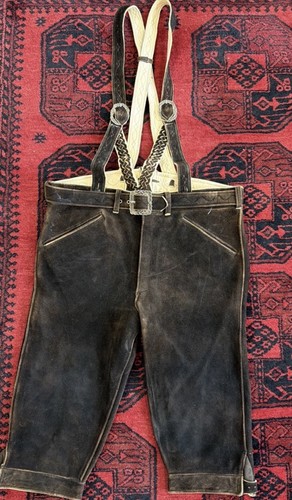 Vintage hirschleder sämisch - hirschleder,