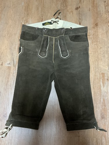 Bestickte lederhose aus - lederhose,