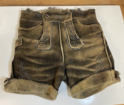 Sehr alte hirschlederhose - alte,